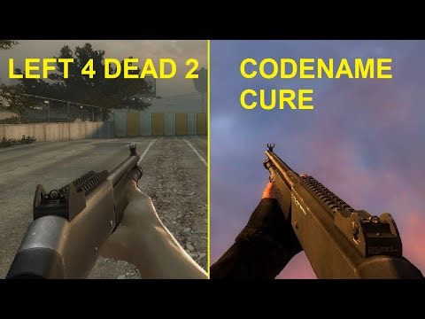 Left 4 Dead 2 VS Codename Cure | Weapon Reload Comparison