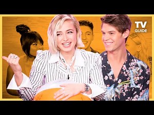 Netflix's Daybreak Stars Play Ball | Colin Ford, Sophie Simnett
