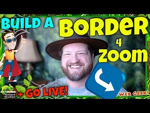 Create a Fancy Branded Border Inside Zoom & Produce Your own LIVE Shows using OBS Studio