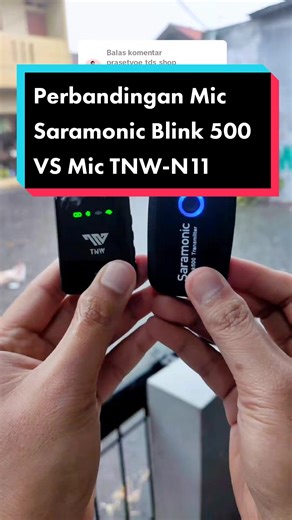 Perbandingan Mic Saramonic Blink 500 VS Mic TNW-N11