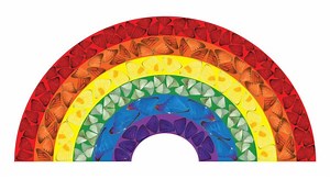 Damien Hirst creates new work ‘Butterfly Rainbow’ in support of the NHS