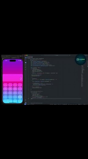 React Native Calculator App 🔥 | Full Tutorial on My Channel 👇 #shorts #coding #android #reactnative