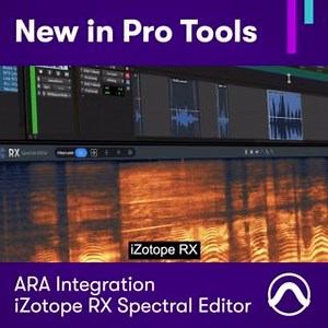 NEW IN PRO TOOLS: iZotope RX Spectral Editor ARA plugin ▶️ youtu.be/e9gG6JHsF6E #izotope #spectraleditor #protools #update #ara #ara2 #musicproduction #recording #audiopost #mixing #avid | Avid Pro Tools