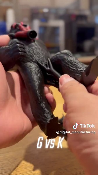 Godzilla vs ... Printer：Bambu Lab H2D STL file： https://makerworld.com BGM：Godzilla Main Title Designer：MiX&BitS https://makerworld.com/ja/@Mix.n.Bits #3dprinter #3dprint #asmr #godzilla #kingkong