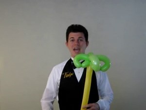 Palm Tree Balloon Animal Tutorial