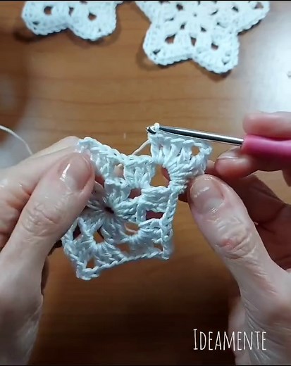 Tutorial Stella Granny Square Uncinetto
