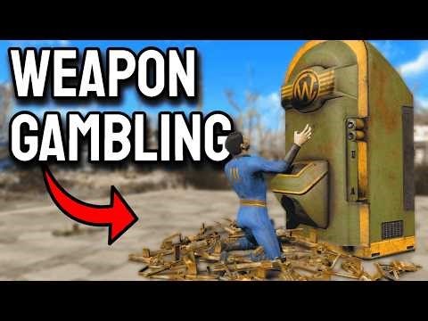 Fallout 4, But I Can ONLY Get Weapons From Gambling