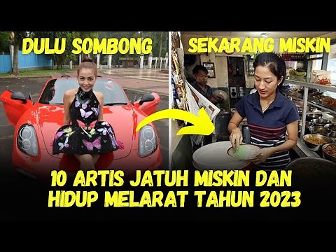 10 artis jatuh miskin dan terlilit utang tahun 2023