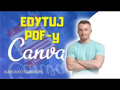 Jak edytować pliki .pdf w CANVA