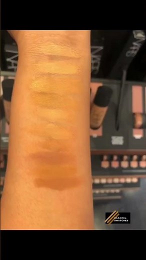 NARS | Soft Matte Complete Foundation - Caramel Swatches is now Autumn Swatches