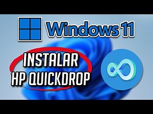 Como Descartes e Instalar HP QuickDrop en Windows 11/10 PC o Laptop [Tutorial]