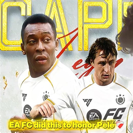 EA made a beautiful tribute to Pelé 👑🇧🇷