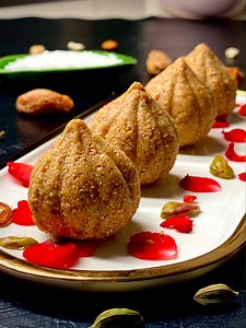 376K views · 10K reactions | Panchkhadya Modak (No Sugar, No Atta)...