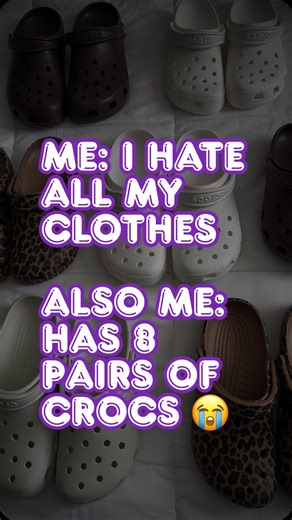 you say you have nothing to wear but your crocs disagree 👀 . . . . . . . . . . . . . . . . . . [journeys shoes, crocs outfit ideas, crocs styling inspo, fall fashion 2025, comfy outfit aesthetic, everyday casual shoes, crocs trend, neutral crocs collection, crocs outfit inspo, cozy shoes aesthetic, easy fall outfits, crocs clog style, best crocs 2025, casual footwear ideas, comfort core fashion, crocs on bed aesthetic, cute crocs outfits, crocs girl era, journeys footwear] | Journeys