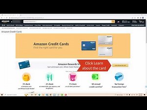 How to Apply for Amazon Rewards Visa Card