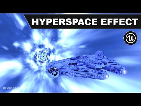 Star Wars Hyperspace effect in unreal engine 4