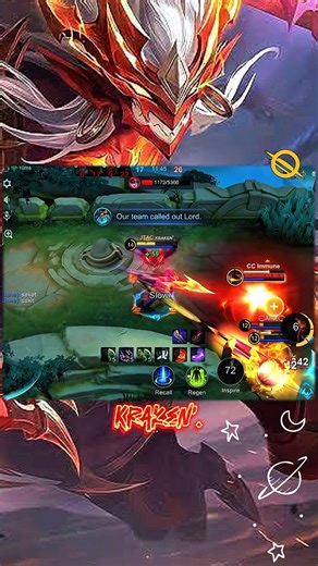 8.2K views · 62 reactions | pinagsabay #mlbb #mlbbhighlights #kraken #moskov #MLBBNext2025 #gaming #onlinegaming #game | Kraken'. | Facebook