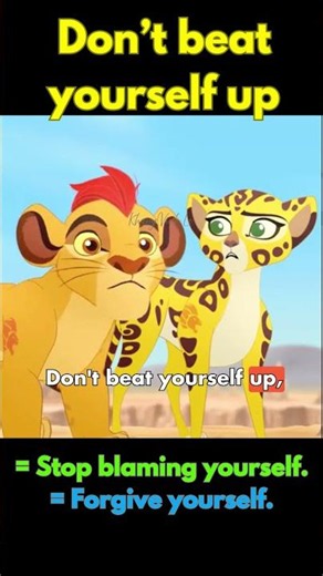 Learn English Tip 214 - Don't beat yourself up.