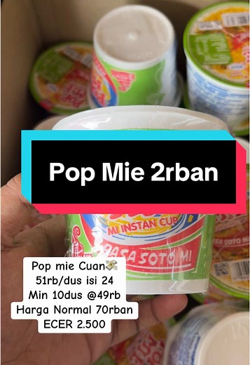 Pop Mie Murah di Lampung: Dapatkan Cuan Sekarang!