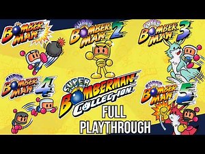 Super Bomberman Collection - Full Playthrough