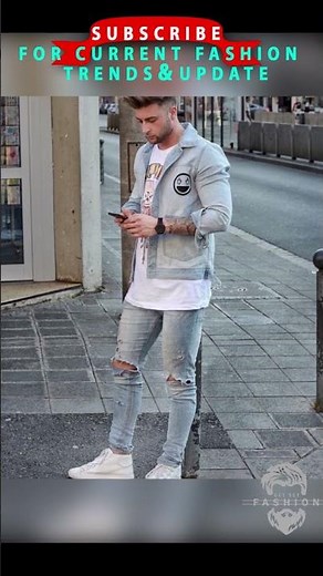 ripped jeans outfits || How To Style Distressed Jeans #shorts