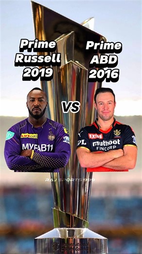 Prime Andre Russell 2019 vs Prime Ab De Villiers 2016 IPL Comparison