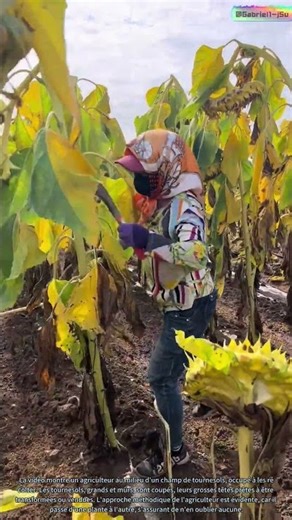 La récolte des tournesols : un témoignage de la générosité de la nature