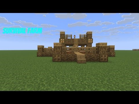 How to make a Survival Farm in Minecraft