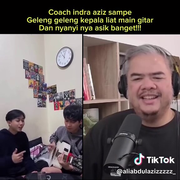 Prank Seru Coach Indra Nyanyi Gitar di Toko
