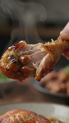 ASMR noodles chicken and salmon