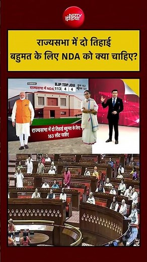 Syed Suhail | Bengal TMC Crisis: Rajya Sabha में दो तिहाई बहुमत के लिए NDA को क्या चाहिए?|#ndtvindia