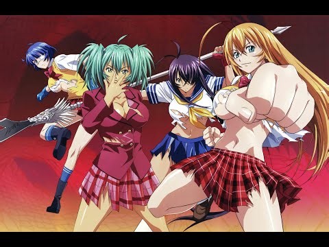 Ikki Tousen | 4K AI | EP 07 | Retro Action Ecchi Anime | Oppai Waifu Pantsu Seinen School Violence |