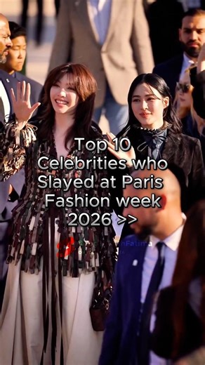 Celebrities Slaying Paris fashion week 2026 #celebrity #fashion #parisfashionweek #shortsviral