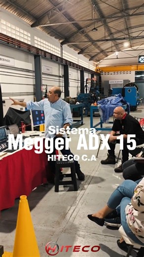 HITECO C.A on Instagram: "El Megger Baker ADX 15 es una joya de la ingeniería para el mantenimiento predictivo de motores. Al ser un equipo de alta gama (y con una estética muy robusta y tecnológica), La eficiencia en el diagnóstico de activos críticos es vital. El ADX 15 de Megger permite detectar fallas antes de que ocurran. En HITECO tuvimos la oportunidad y el honor de ser una de las locaciones para la presentación de este excelente sistema. ¿Listo para llevar tu mantenimiento al siguiente n