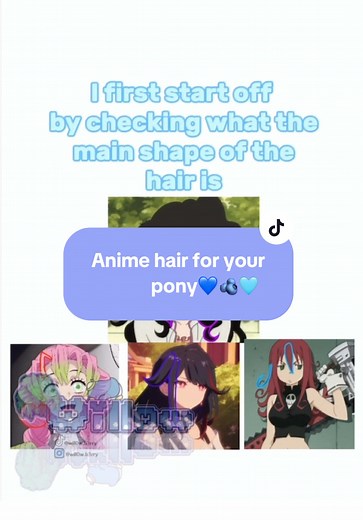 Ibis Paint Tutorial: Anime Hair for My Little Pony