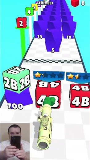 Gun Up 2048❗Level 551❗#shorts #games #gunup2048