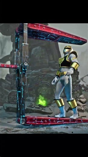 War Machine Finished White Power Ranger #mk1 #gaming #shorts