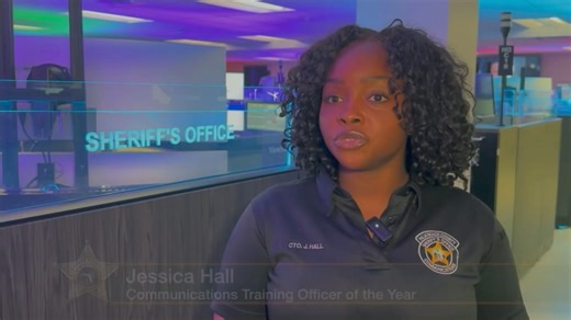 Join us as we celebrate National Public Safety Telecommunicators Week from April 14th to 20th. Today, we recognize Jessica Hall as the Communications Training Officer of the Year. Jessica is described by supervisors as having a positive attitude and a genuine love for her job, which fosters a comfortable environment for trainees. She goes above and beyond for her team and the citizens of Palm Beach County. #ThankADispatcher #NPSTW | PBSO - Palm Beach County Sheriff's Office