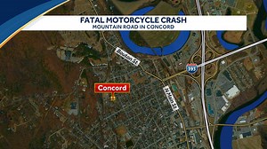 1 dead after motorcycle crash in Concord