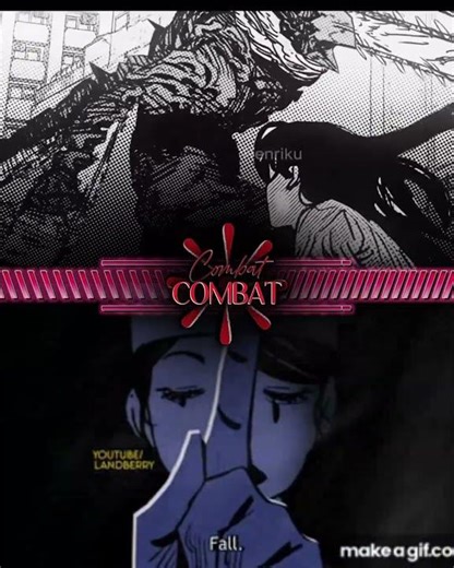 Pochita vs falling devil #wis