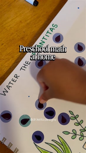 Spring Counting Activity: Watering the Plantitas! 🌱☀️ #preschoolactivities #bilinguallearning