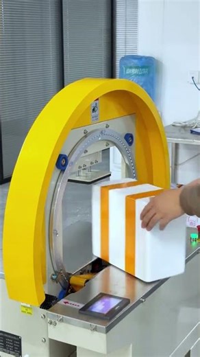 The workshop supervisor recommended this strapping machine to the boss, and as a result, efficiency