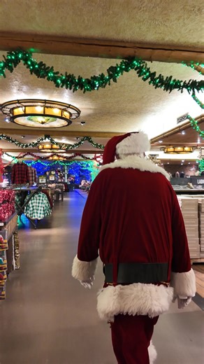 Ho, ho, ho! Santa's having a jolly good time exploring Bass Pro Shops and discovering all the exciting holiday deals! 🎅 | Bass Pro Shops