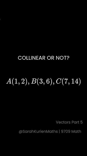 Are These Collinear? (Vectors Made Easy)