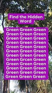 23K views · 1K reactions | Find the Hidden Word #brainteaser #search #find | MM Production | Facebook