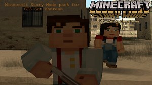 GTA San Andreas Minecraft Story Mode Pack Mod - GTAinside.com