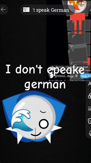 i don't espeak german 🔥 #emojicat #crush #naoflopaporfavor #trend ‪@vinn15..Ryomen..왕‬