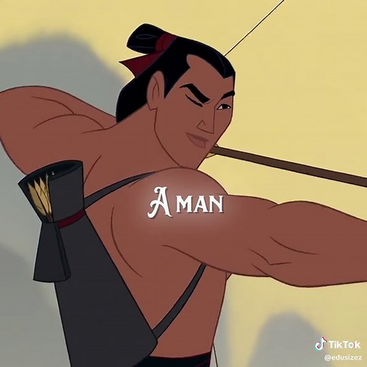A man!!🛡️⚔️ #breakindishes #aman #lishang #mulan #mulanedit #disney #disneyedi #prince #man
