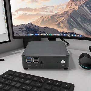 [Hot Item] Mini Computer 10th Gen I3 10110u DDR4 Max64GB M. 2 Nvme Pcie3.0X4 Dp HD2.0 RJ45 LAN Win10 WiFi5 with a Cooling Fan