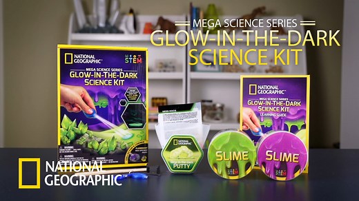 Mega Glow-In-The-Dark Science Kit - National Geographic